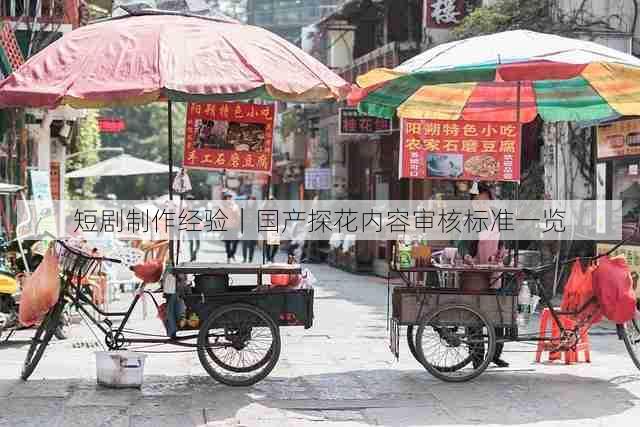 短剧制作经验|国产探花内容审核标准一览